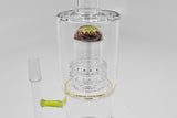 vaporsandthings.com:Holistic Bubbler Style Water pipe with 2 Percs, Double & Single Showerhead