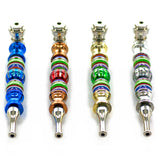 vaporsandthings.com:1Pc Multicolor Glass Bead High-Grade Creative Tobacco Smoke Pipes with Metal Pipe Screens