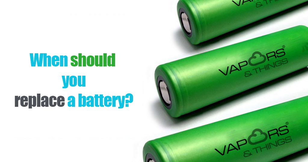When should you replace a battery?