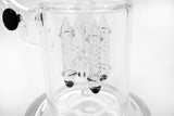 vaporsandthings.com:Holistic Microscope 5 Perc Waterpipe. Heady Glass. Clear.