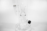 vaporsandthings.com: 10 Clear Holistic Bubbler with Hourglass Perc and Plastic Fill Lid