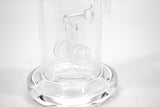 vaporsandthings.com:Holistic Clear Bubbler with UFO & Tractor Dual Perc System.