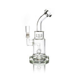 vaporsandthings.com:Holistic Clear Bubbler with UFO & Tractor Dual Perc System.