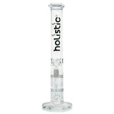 vaporsandthings.com:Holistic Double Honeycomb Perc and Ice Pinch. Straight Tube.