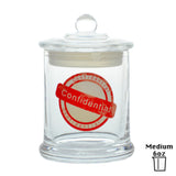 vaporsandthings.com:Confidential Graphic Glass Jar