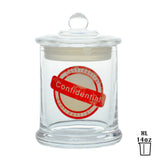 vaporsandthings.com:Confidential Graphic Glass Jar