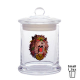 vaporsandthings.com:Lionhead Graphic Glass Jar