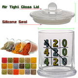 vaporsandthings.com:Tic-Tac-Toe 420 Glass Jar